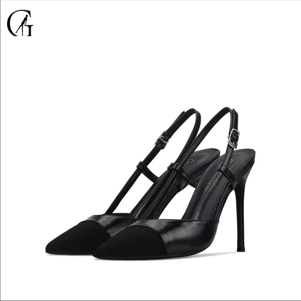 Black Slingback shoes